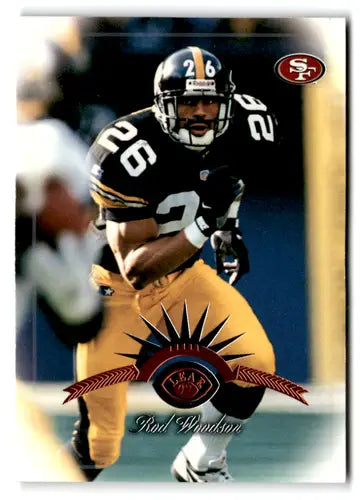 1997 Leaf #34 Rod Woodson NM Near Mint 49ers ID:73447 - Football Card Single