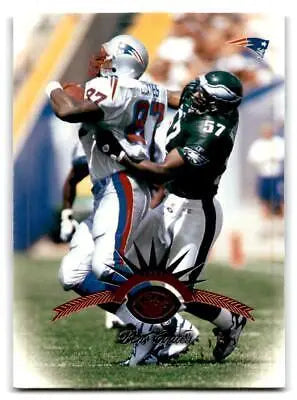1997 Leaf #36 Ben Coates Football Card, a must-have for trading cards collectors