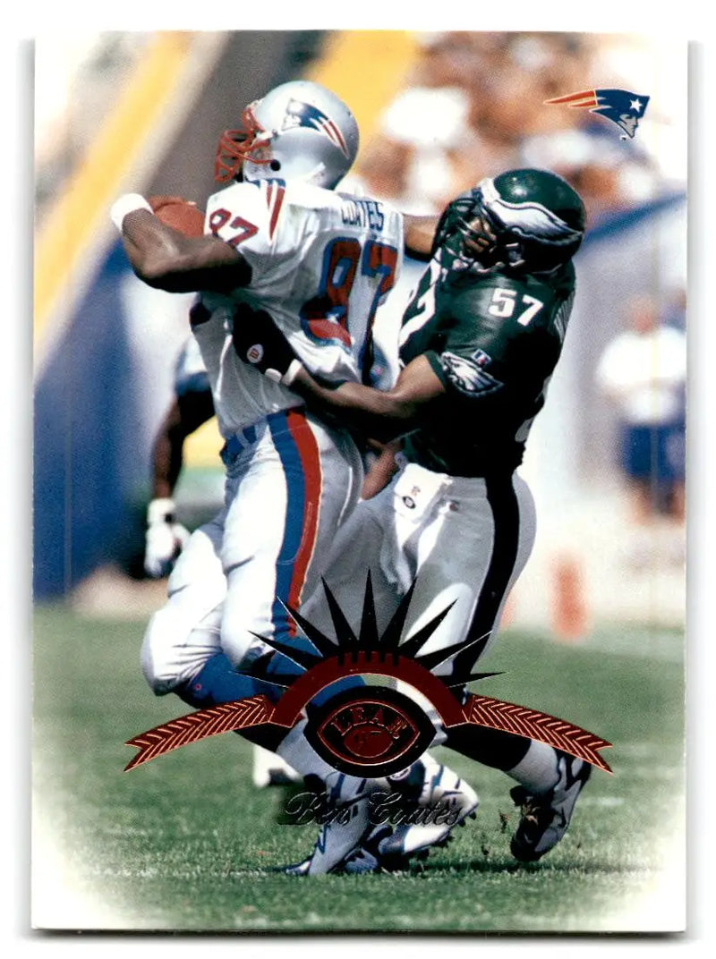 1997 Leaf #36 Ben Coates - Football Card Single