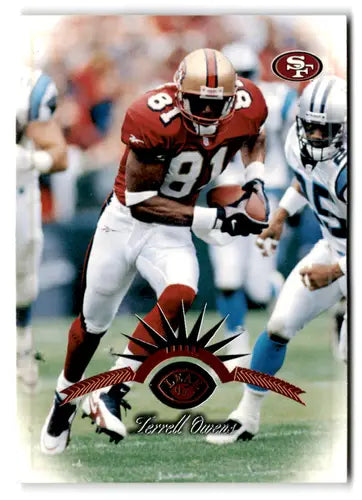1997 Leaf #38 Terrell Owens NM-MT 49ers ID:73452 - Football Card Single