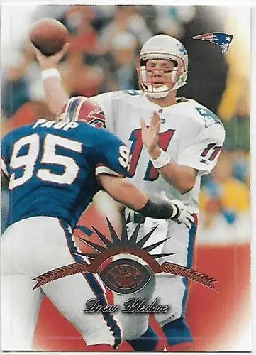 1997 Leaf #4 Drew Bledsoe NM-MT Patriots - Football Card Single