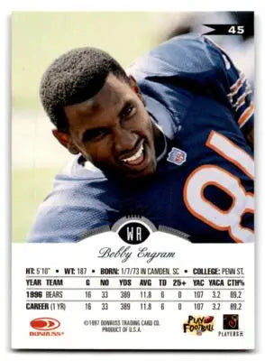1997 Leaf #45 Bobby Engram - Football Card Single