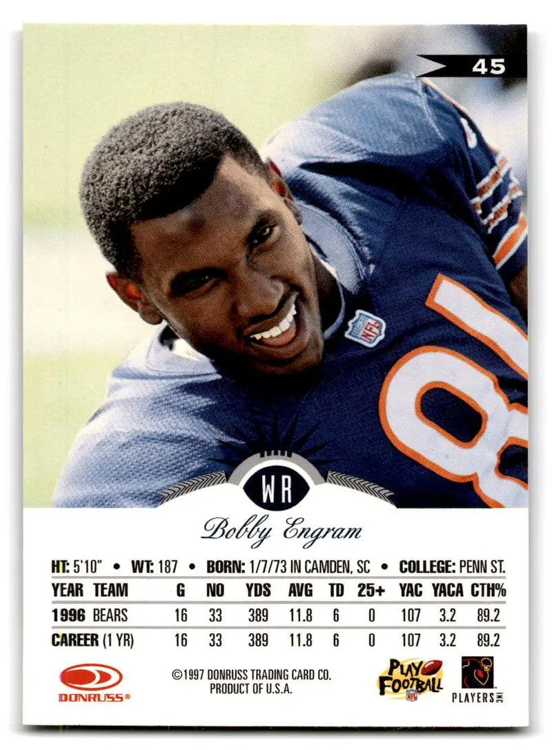 1997 Leaf #45 Bobby Engram - Football Card Single