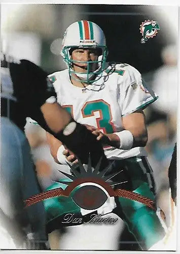 1997 Leaf #7 Dan Marino NM-MT Dolphins - Football Card Single