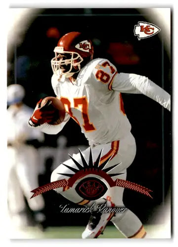 Original gloss football trading card featuring Tamarick Vanover NM-MT Chiefs ID 73482