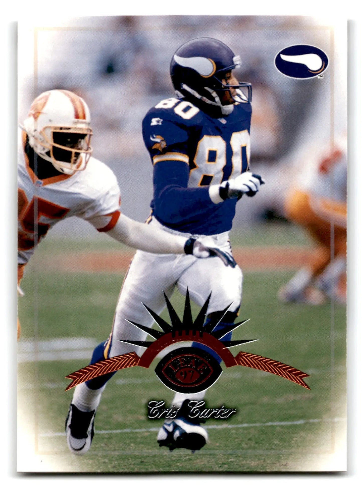 1997 Leaf Cris Carter #110 Vikings - Football Card Single