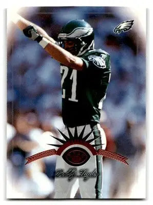 1997 Leaf Football Bobby Taylor #133 Philadelphia Eagles - Football Card Single