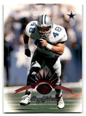 1997 Leaf Football Daryl Johnston #143 Dallas Cowboys - Football Card Single