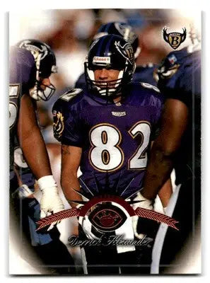 1997 Leaf Football Derrick Alexander #146 Baltimore Ravens - Football Card Single