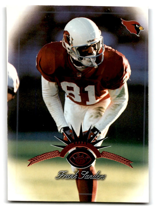 1997 Leaf Football Frank Sanders #21 Arizona Cardinals - Football Card Single