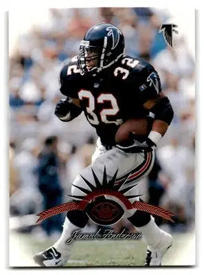 1997 Leaf Football Jamal Anderson #134 Atlanta Falcons - Football Card Single
