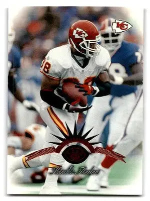 1997 Leaf Football Kimble Anders #145 Kansas City Chiefs - Football Card Single