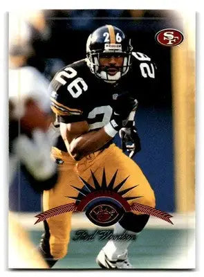 1997 Leaf Football Rod Woodson #34 San Francisco 49ers - Football Card Single