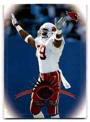 1997 Leaf Football Simeon Rice #74 Arizona Cardinals - Football Card Single