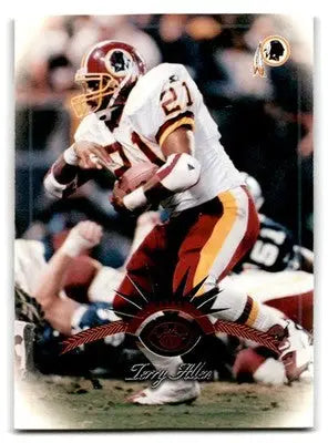 1997 Leaf Football Terry Allen #43 Washington Redskins - Football Card Single