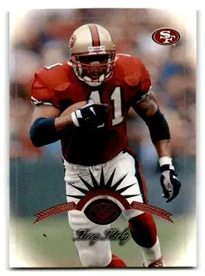 1997 Leaf Football Terry Kirby #125 San Francisco 49ers - Football Card Single