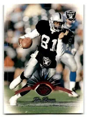 1997 Leaf Football Tim Brown #144 Oakland Raiders - Football Card Single