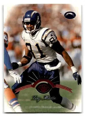 1997 Leaf Football Tony Martin #138 San Diego Chargers - Football Card Single