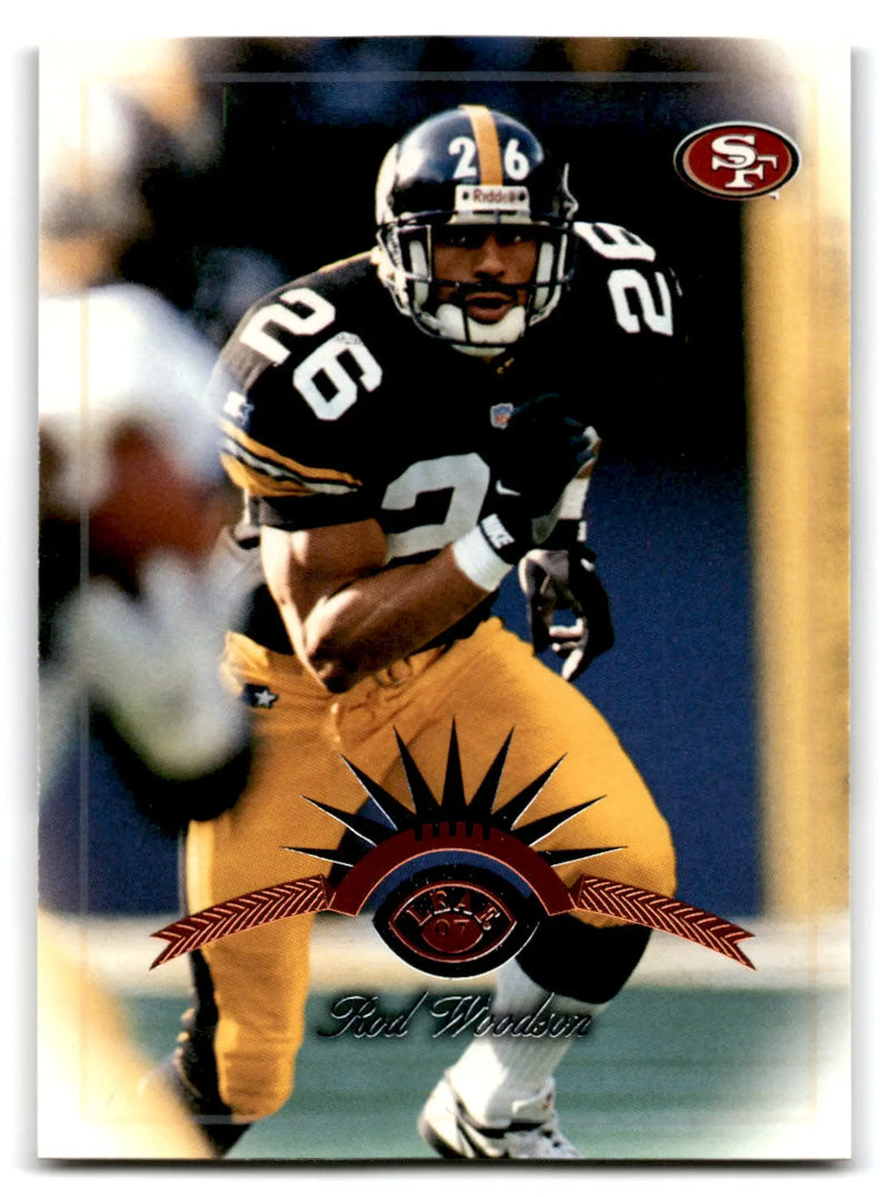 1997 Leaf Rod Woodson #154 Pittsburgh Steelers - Football Card Single
