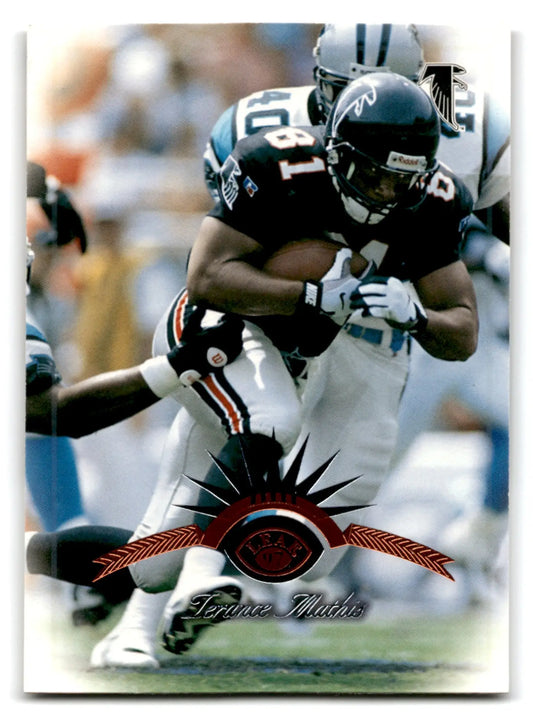 1997 Leaf Terance Mathis #114 Falcons - Football Card Single