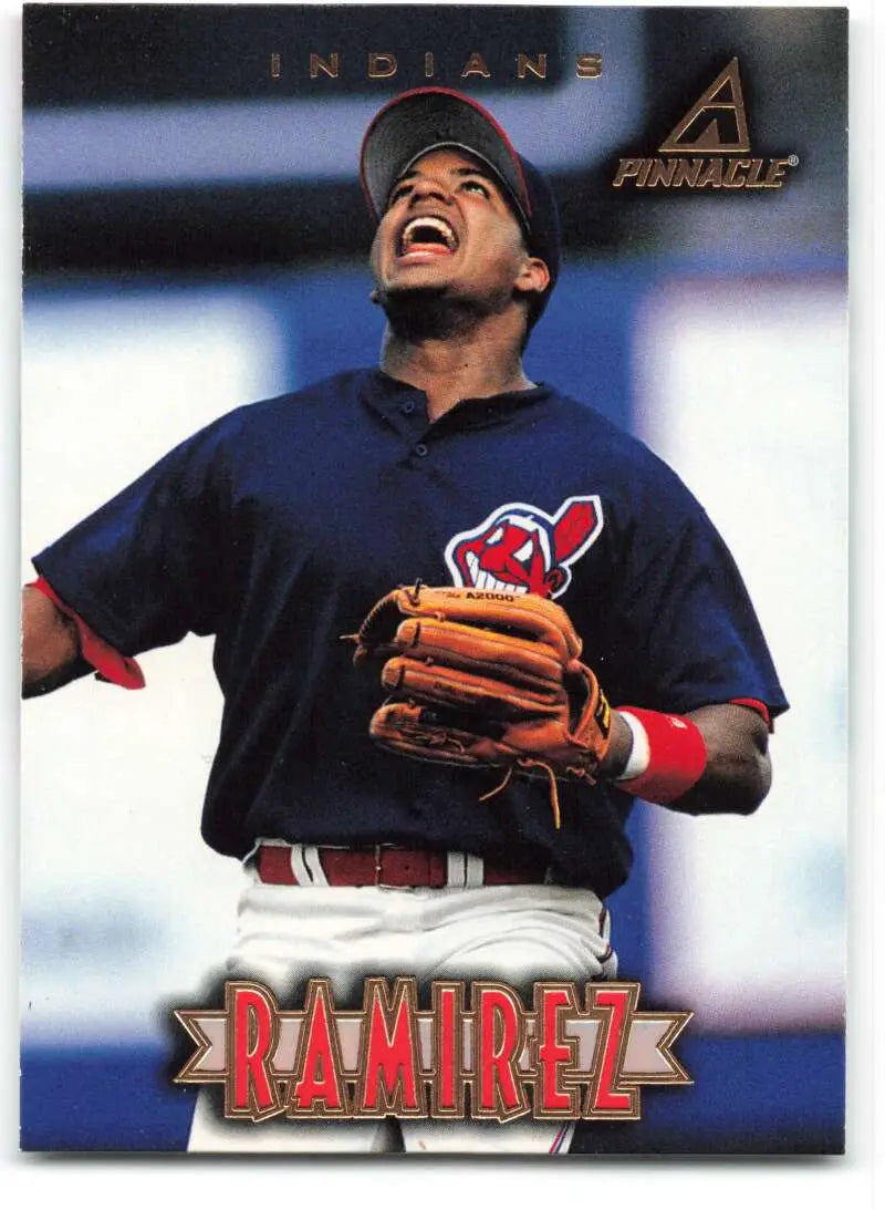 1997 New Pinnacle #42 Manny Ramirez NM-MT Indians ID:81233 - Baseball Card Single