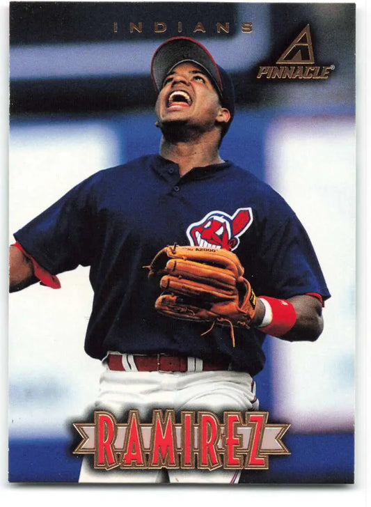 1997 New Pinnacle #42 Manny Ramirez NM-MT Indians ID:81233 - Baseball Card Single