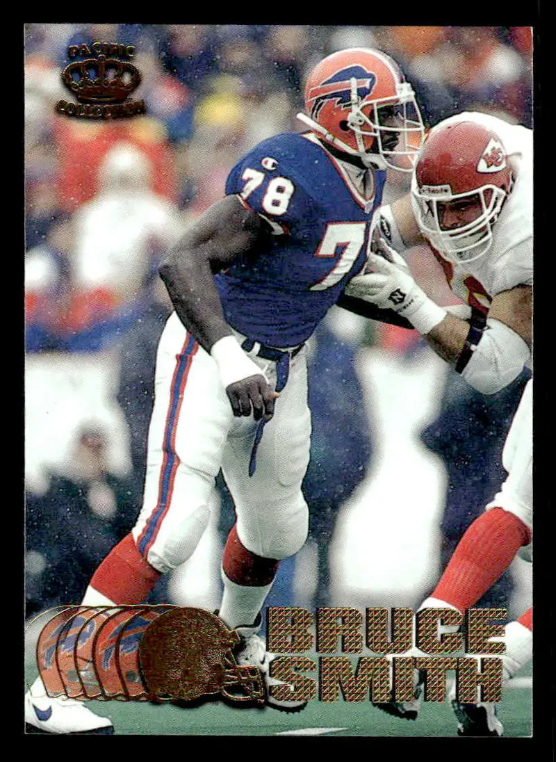 1997 Pacific Crown Collection #51 Bruce Smith - Football Card Single