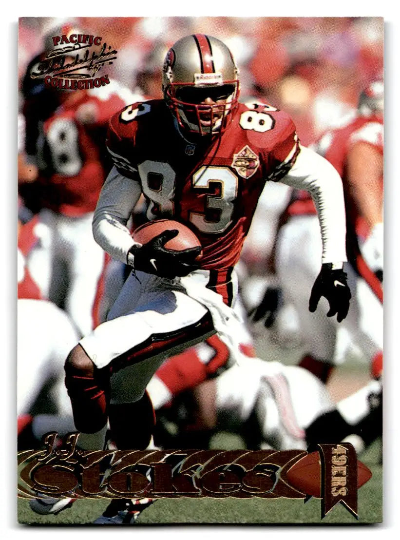 1997 Pacific Philadelphia #176 J.J. Stokes - Football Card Single