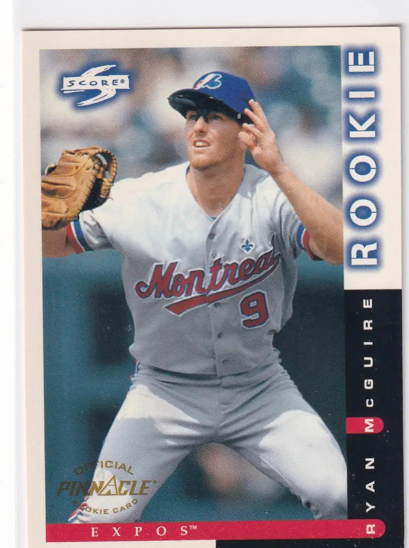 1997 PINNACLE #245 RYAN MCGUIRE ROOKIE- WASHINGTON EXPOS - Baseball Card Single