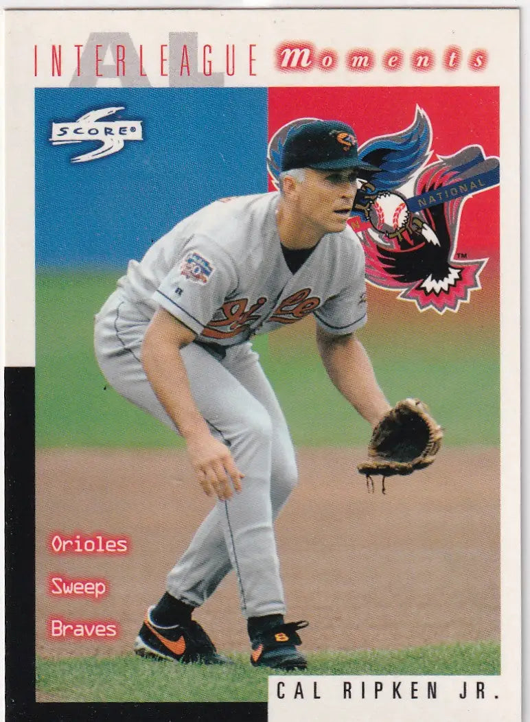 1997 PINNACLE #257 CAL RIPKEN JR INTERLEAGUE MEMORIES- BALTIMORE ORIOLES