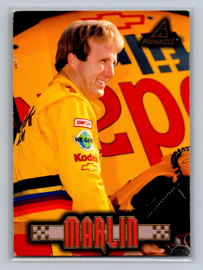 1997 Pinnacle #4 Sterling Marlin Morgan-McClure Motorsports - Racing Card Single