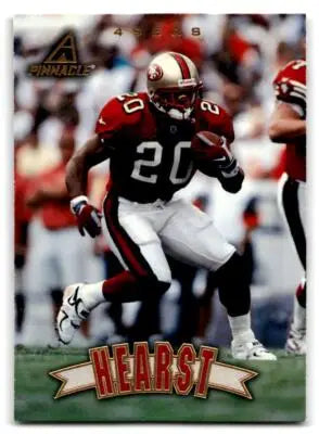 1997 Pinnacle #84 Garrison Hearst - Football Card Single