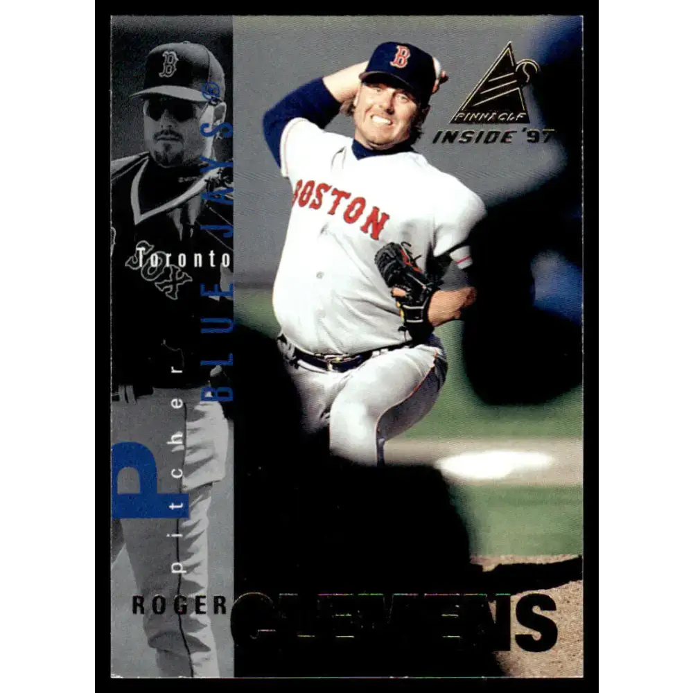 1997 Pinnacle Inside #36 Roger Clemens EX/NM Toronto Blue Jays Baseball Card - Baseball Card Single