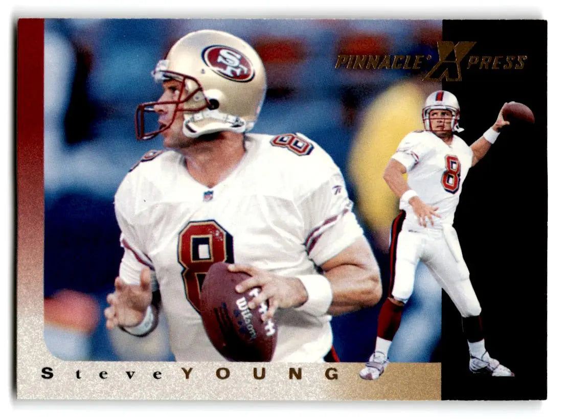 1997 Pinnacle X-Press #2 Steve Young - Football Card Single