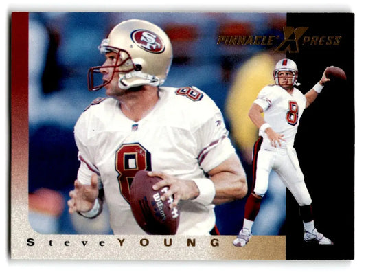 1997 Pinnacle X-Press #2 Steve Young - Football Card Single