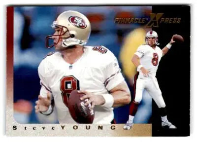 1997 1997 Pinnacle X-Press #2 Steve Young San Francisco 49ers FOOTBALL Cards - Football Card Single