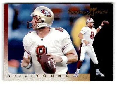 1997 1997 Pinnacle X-Press #2 Steve Young San Francisco 49ers FOOTBALL Cards - Football Card Single