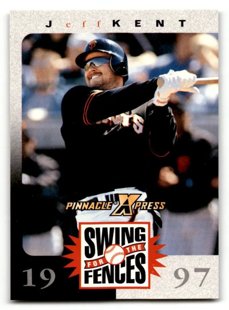 1997 Pinnacle XPress Swing for the Fences #33 Jeff Kent NM Near Mint Gi ID:47199 - Baseball Card Single