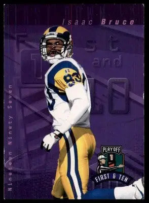 1997 Playoff Absolute Beginnings Isaac Bruce 137 St. Louis Rams
