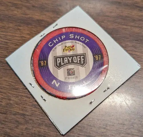 Playoff 97 Chip Shot featuring Tiki Barber for Red Giants chip shots and shots red giants