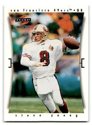 1997 Score #10 Steve Young - Football Card Single