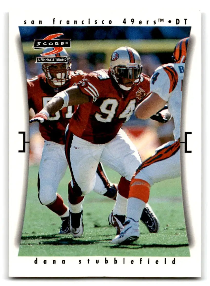1997 Score #246 Dana Stubblefield - Football Card Single