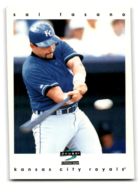 1997 Score #70 Sal Fasano NM Near Mint Royals ID:70101 - Baseball Card Single