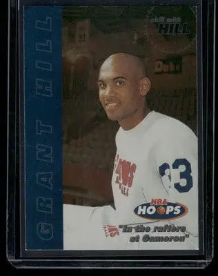 1997 SkyBox Hoops Chill with Hill Grant Hill #7 of 10 Basketball - Basketball Card Single