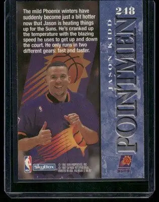 1997 SkyBox Premium Point Men Jason Kidd #248 Basketball - Basketball Card Single