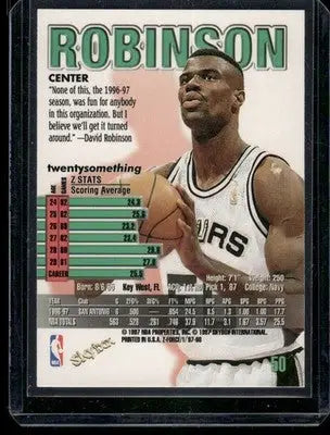 1997 SkyBox Z-Force David Robinson #50 Basketball - Basketball Card Single