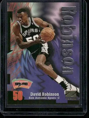 1997 SkyBox Z-Force David Robinson #50 Basketball