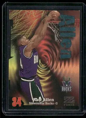 1997 SkyBox Z-Force Ray Allen #86 Basketball - Basketball Card Single