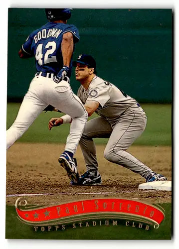 1997 Stadium Club #345 Paul Sorrento NM - Baseball Card Single