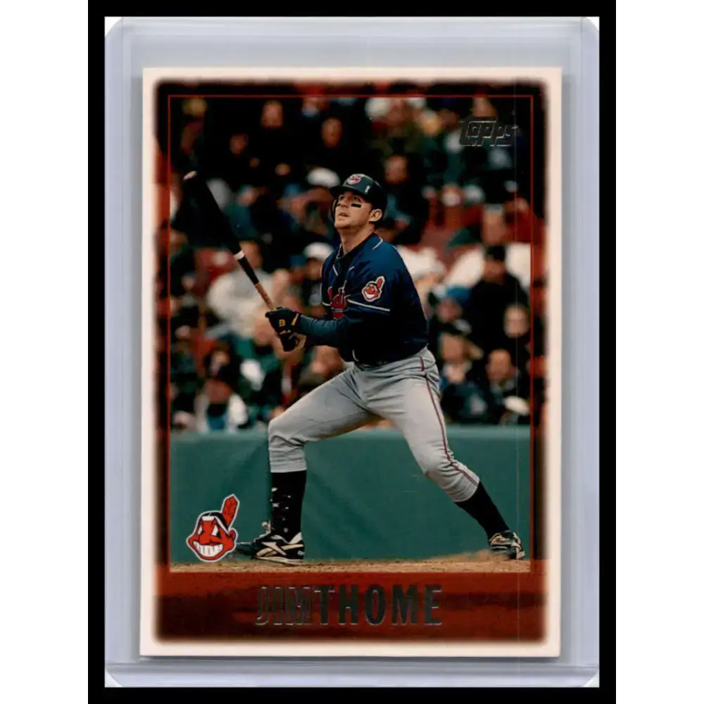 1997 Topps #105 Jim Thome NM-MT Cleveland Indians Baseball Card - Baseball Card Single
